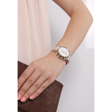 Fossil Boyfriend White Dial Beige Leather Strap Watch for Women - ES3811 Buy Now By Fossil