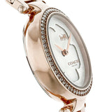 Coach Park Mother of Pearl Dial Rose Gold Mesh Bracelet Watch for Women - 14503511 Buy Now By Coach