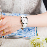 Tissot Couturier Lady Silver Dial White Leather Strap Watch For Women - T035.210.16.011.00 Buy Now By Tissot