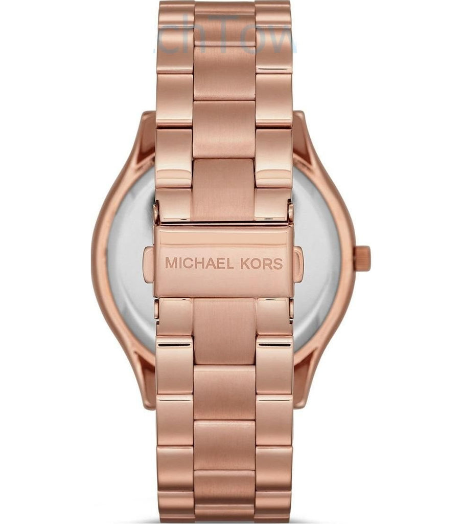 Michael Kors Runway Rose Gold Dial Rose Gold Steel Strap Watch For Women - MK5853 Buy Now By Michael Kors