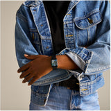 Fossil Raquel Three Hand Date Black Dial Black Steel Strap Watch For Women - ES5340 Buy Now By Fossil