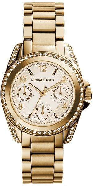 Michael Kors Blair Gold Dial Gold Steel Strap Watch for Women - MK5639 Buy Now By Michael Kors