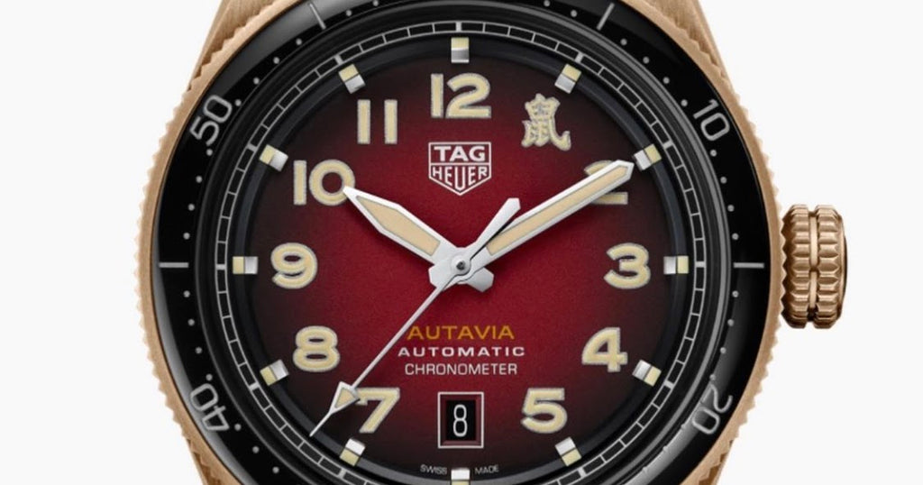 Tag Heuer Autavia Maroon Dial Watch for Men - WBE5193.FC8300 Buy Now By Tag Heuer
