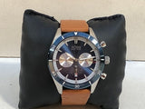 Hugo Boss Santiago Blue Dial Brown Leather Strap Watch for Men - 1513860 Buy Now By Hugo Boss