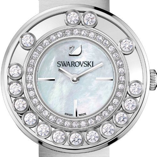 Swarovski Lovely Crystal Mother of Pearl Dial Silver Steel Strap Watch for Women - 1160307 Buy Now By Swarovski
