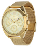 Tommy Hilfiger Mia Gold Dial Gold Mesh Bracelet Watch for Women - 1781488 Buy Now By Tommy Hilfiger