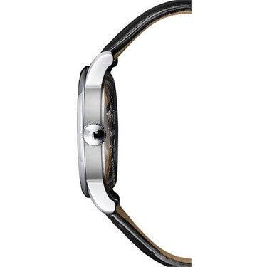 Tissot T Classic Le Locle Automatic Black Dial Black Leather Strap Watch For Men - T41.1.423.53 Buy Now By Tissot