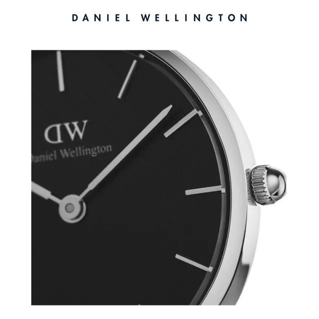 Daniel Wellington Classic Petite Reading Black Dial Black Leather Strap Watch For Women - DW00100235 Buy Now By Daniel Wellington