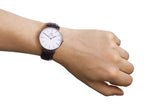 Daniel Wellington Classic York White Dial Brown Leather Strap Watch For Men - DW00100011 Buy Now By Daniel Wellington