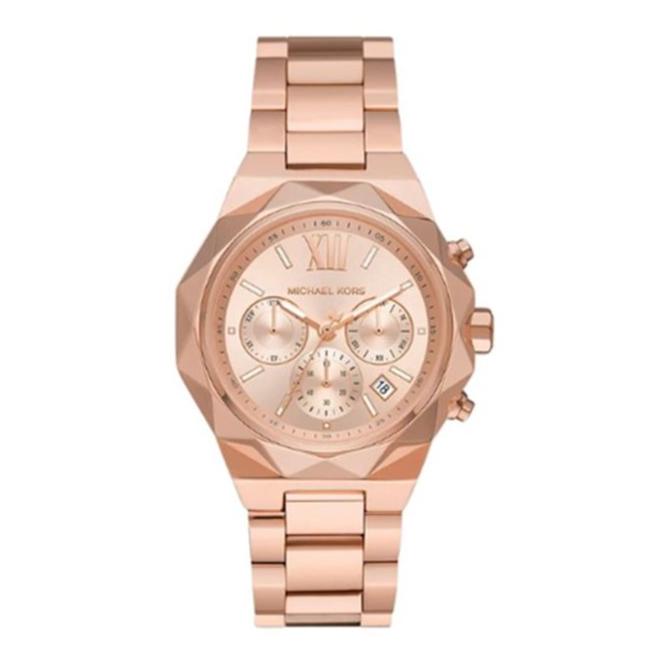 Michael Kors Raquel Analog Rose Gold Dial Rose Gold Steel Strap Watch For Women - MK4688 Buy Now By Michael Kors