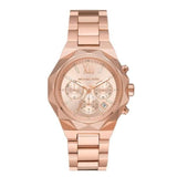 Michael Kors Raquel Analog Rose Gold Dial Rose Gold Steel Strap Watch For Women - MK4688 Buy Now By Michael Kors