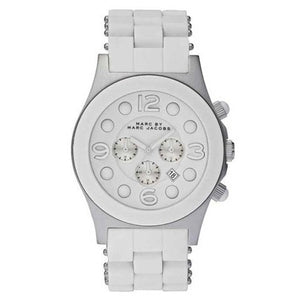 Marc Jacobs Pelly White Dial White Silicone Strap Watch for Women - MBM2565 Buy Now By Marc Jacobs