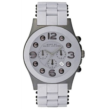 Marc Jacobs Pelly Grey Dial Grey Silicone Strap Watch for Women - MBM2566 Buy Now By Marc Jacobs