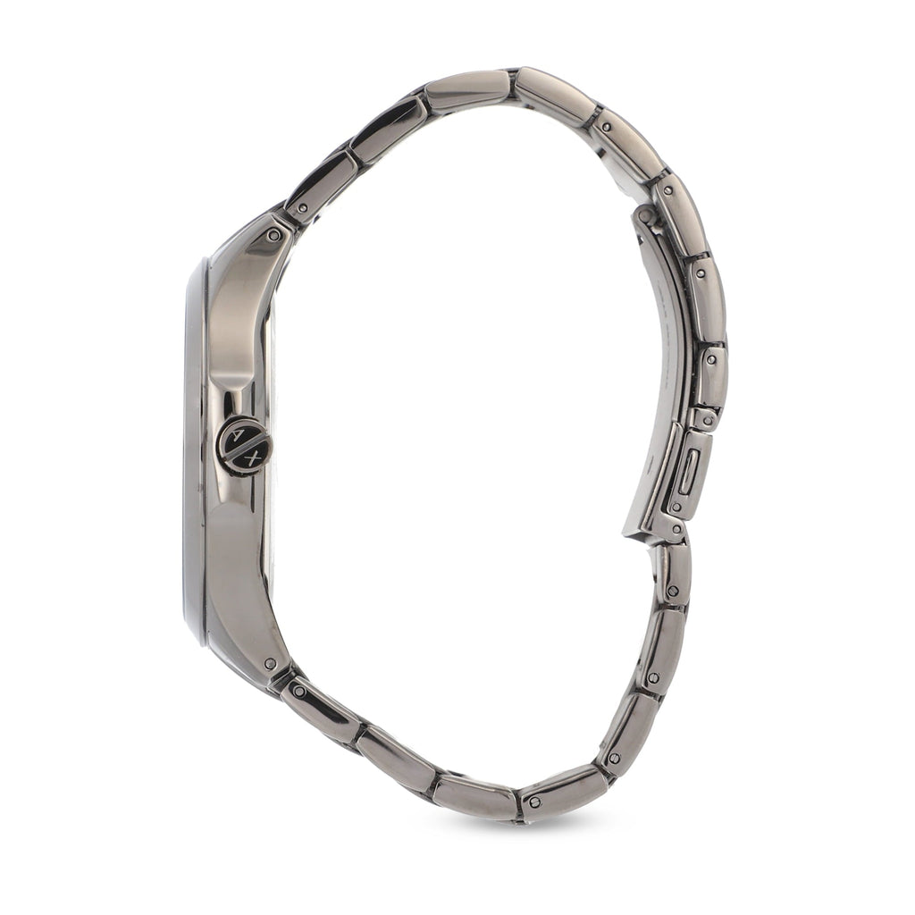 Armani Exchange Hampton Chronograph Grey Dial Grey Steel Strap Watch For Men - AX2194 Buy Now By Armani Exchange