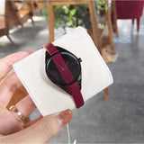 Calvin Klein Rebel Red Black Dial Red Leather Strap Watch for Women - K8P237U1 Buy Now By Calvin Klein