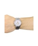 Calvin Klein City Chronograph White Dial Silver Steel Strap Watch for Men - K2G271Z6 Buy Now By Calvin Klein
