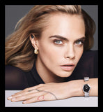 Dior Gem Dior Black Mother of Pearl Dial Silver Steel Strap Watch for Women - CD18111X1005 Buy Now By Dior