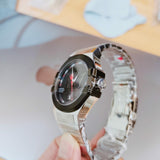 Maserati Potenza Black Dial Silver Steel Strap Watch For Men - R8853108001 Buy Now By Maserati