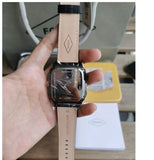 Fossil Inscription Automatic Skeleton Rose Gold Dial Black Leather Strap Watch for Men - BQ2572 Buy Now By Fossil