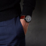 Fossil Townsman Chronograph Gray Dial Brown Leather Strap Watch for Men - FS5522 Buy Now By Fossil