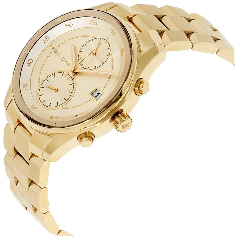 Michael Kors Briar Analog Gold Dial Gold Steel Strap Watch For Women - MK6464 Buy Now By Michael Kors