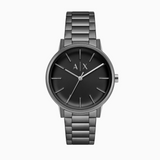 Armani Exchange Cayde Analog Black Dial Black Steel Strap Watch For Men - AX2701 Buy Now By Armani Exchange