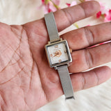 Coach Cass White Dial Silver Mesh Bracelet Watch for Women - 14503697 Buy Now By Coach