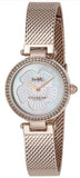 Coach Park Mother of Pearl Dial Rose Gold Mesh Bracelet Watch for Women - 14503511 Buy Now By Coach