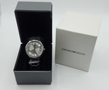 Emporio Armani Renato Quartz Silver Dial Silver Steel Strap Watch For Men - AR11189 Buy Now By Emporio Armani