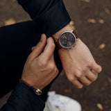 Tommy Hilfiger Daniel Grey Dial Brown Leather Strap Watch for Men - 1710416 Buy Now By Tommy Hilfiger