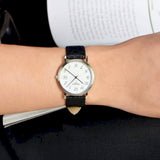 Tissot T Classic Desire White Dial Black Leather Strap Watch For Men - T52.1.421.12 Buy Now By Tissot