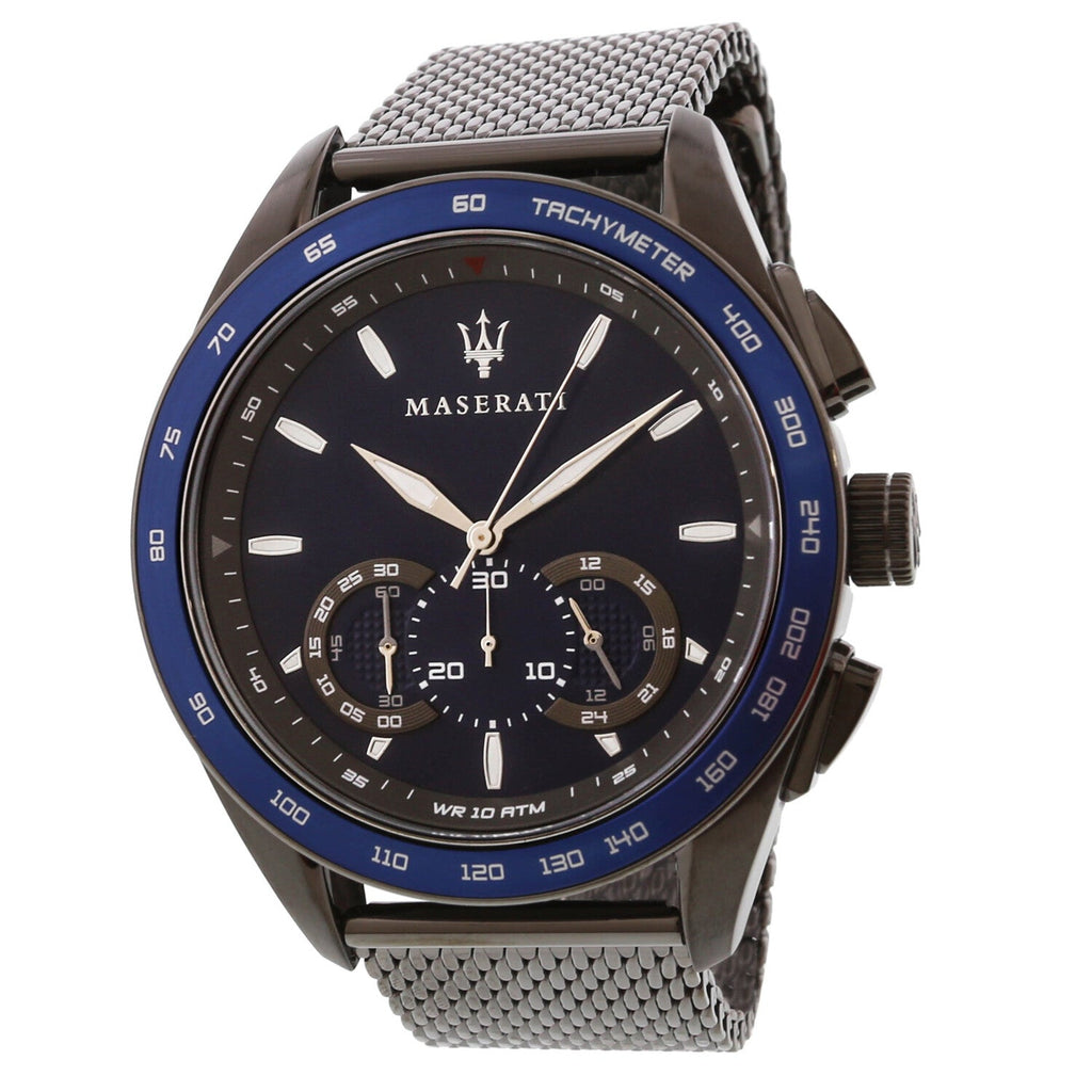 Maserati Traguardo 45mm Chronograph Blue Dial Watch For Men - R8873612009 Buy Now By Maserati