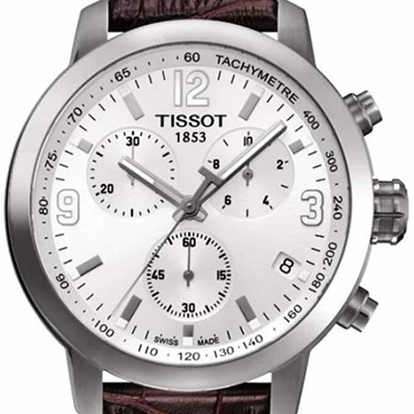 Tissot PRC 200 Chronograph White Dial Watch For Men - T055.417.16.017.01 Buy Now By Tissot