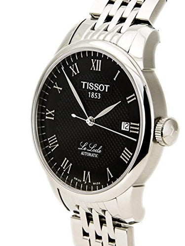 Tissot T Classic Le Locle Powermatic 80 Black Dial Silver Steel Strap Watch For Women - T41.1.483.53 Buy Now By Tissot