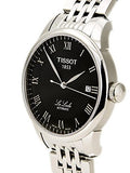 Tissot T Classic Le Locle Powermatic 80 Black Dial Silver Steel Strap Watch For Women - T41.1.483.53 Buy Now By Tissot