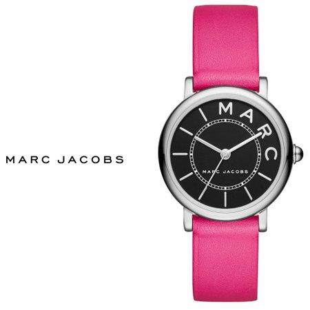 Marc Jacobs Roxy Black Dial Pink Leather Strap Watch for Women - MJ1535 Buy Now By Marc Jacobs