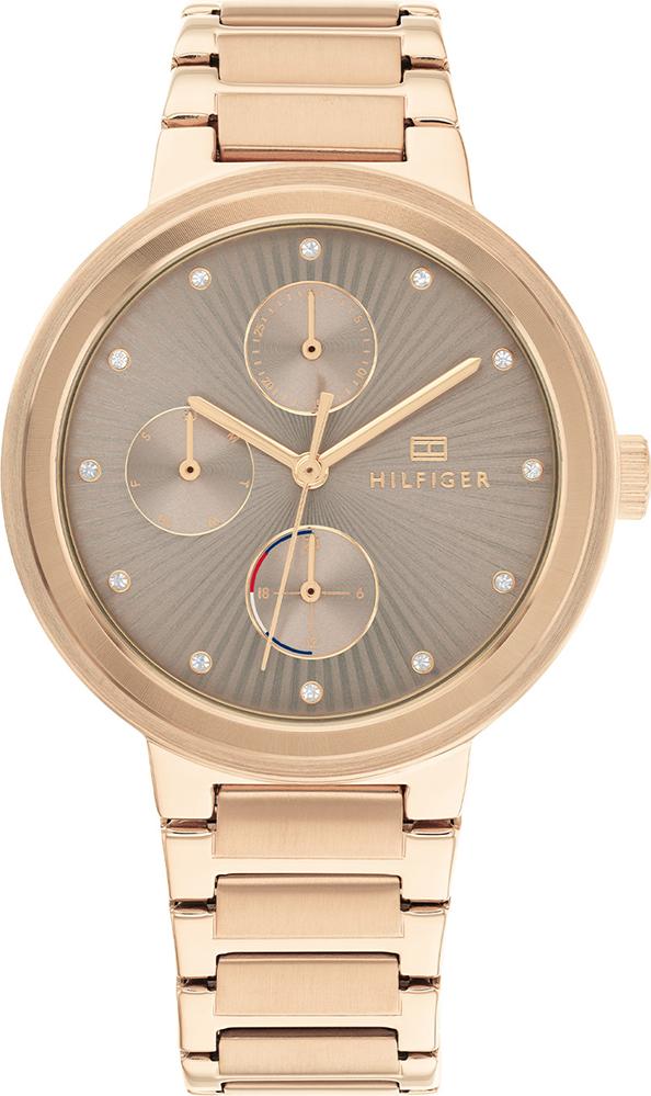 Tommy Hilfiger Joy Chronograph Gold Dial Gold Steel Strap Watch For Women - 1782533 Buy Now By Tommy Hilfiger