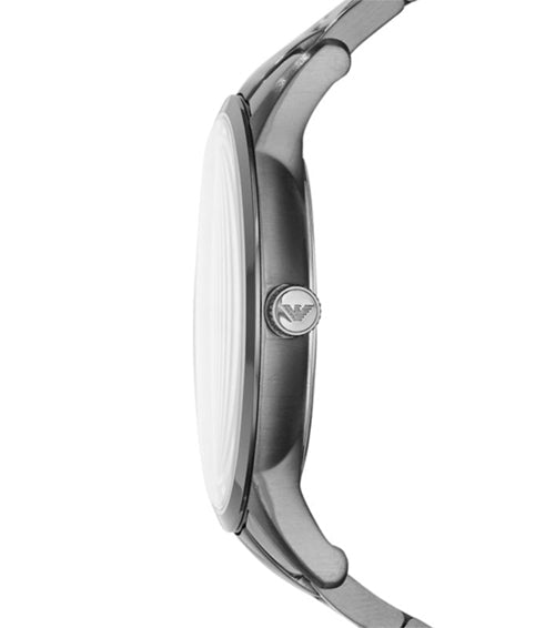 Emporio Armani Renato Quartz Beige Dial Grey Steel Strap Watch For Men - AR11183 Buy Now By Emporio Armani