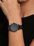 Fossil Carlie Black Dial Black Steel Strap Watch for Women - ES4488 Buy Now By Fossil