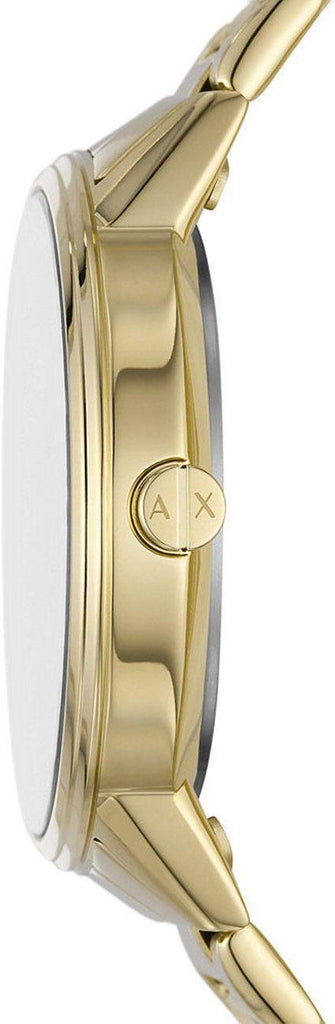 Armani Exchange Cayde Chronograph Black Dial Gold Steel Strap Watch for Men - AX2747 Buy Now By Armani Exchange