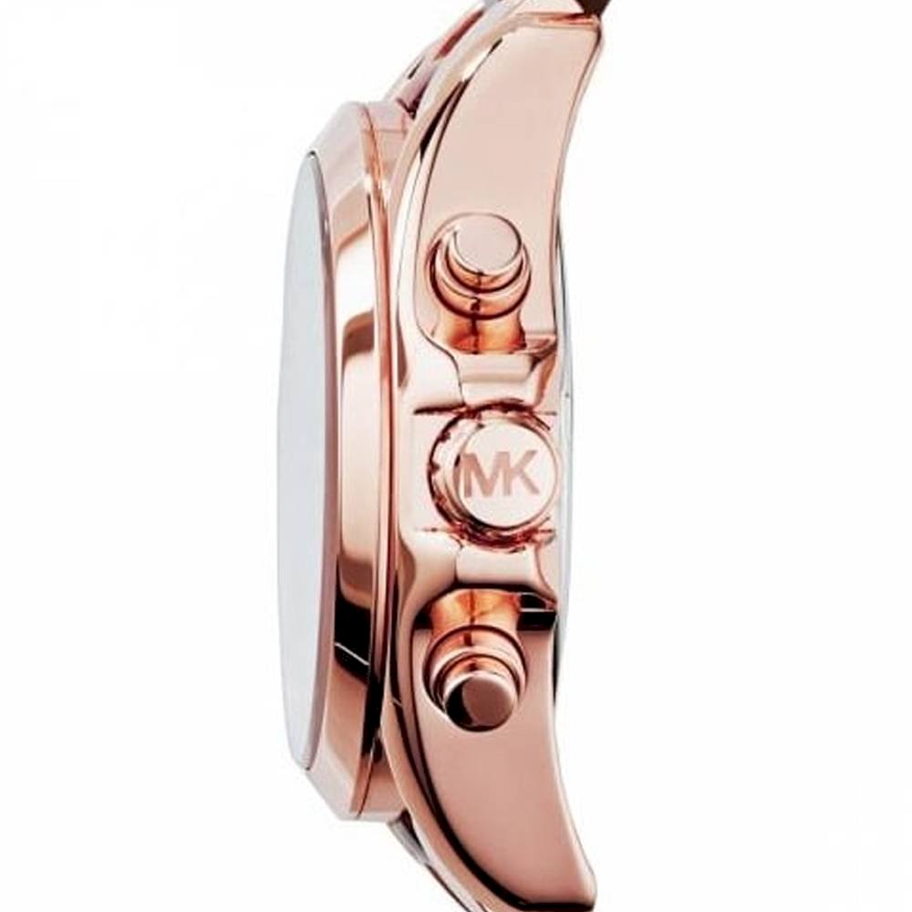 Michael Kors Bradshaw Chronograph Brown Dial Two Tone Steel Strap Watch For Women - MK5944 Buy Now By Michael Kors