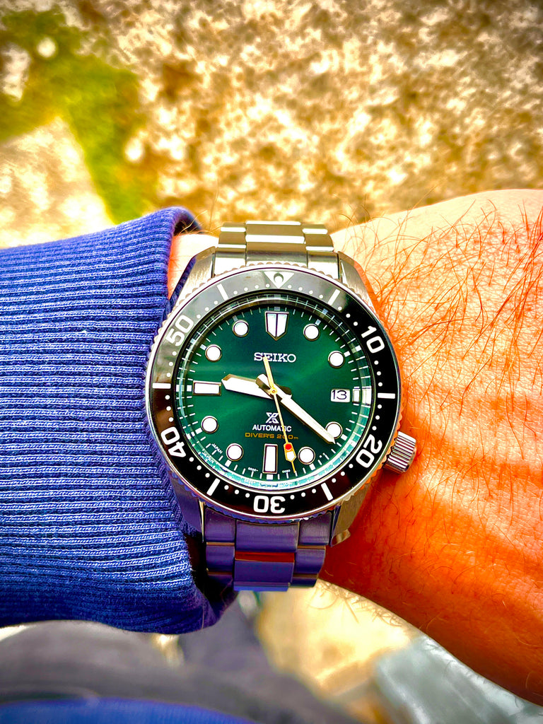 Seiko Prospex 140th Anniversary Limited Divers Green Dial Silver Steel Strap Watch For Men - SPB207J1 Buy Now By Seiko