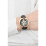 Maserati Traguardo Automatic Black Skeleton Dial Black Leather Strap Watch For Men - R8821112001 Buy Now By Maserati