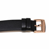 Swarovski Uptown Black Dial Black Leather Strap Watch for Women - 5547710 Buy Now By Swarovski