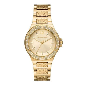 Michael Kors Lennox Three-Hand Gold Dial Gold Steel Strap Watch For Women - MK7339 Buy Now By Michael Kors
