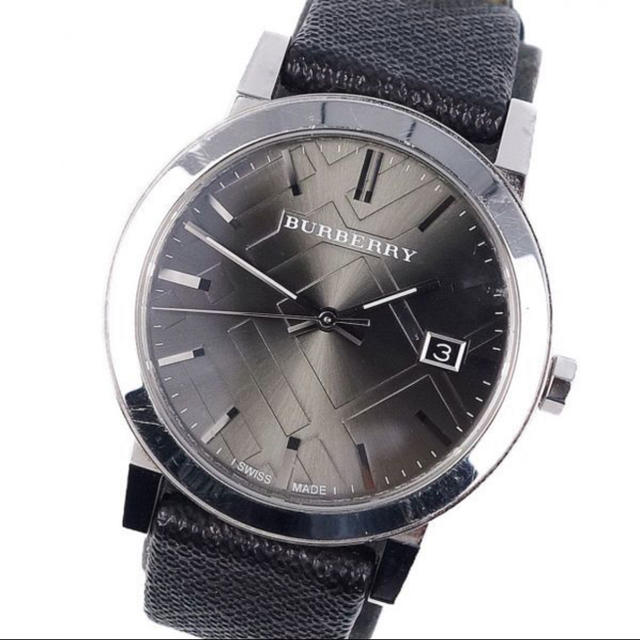 Burberry Heritage Grey Dial Black Leather Strap Watch for Men - BU9024 Buy Now By Burberry