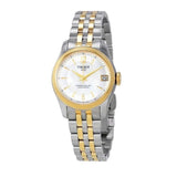 Tissot Ballade Powermatic 80 Mother of Pearl Silver Dial Two Tone Steel Strap Watch For Women - T108.208.22.117.00 Buy Now By Tissot