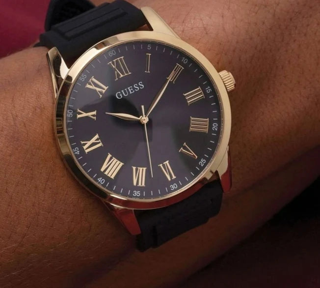 Guess Richmond Blue Dial Blue Mesh Bracelet Watch for Men - W1263G4 Buy Now By Guess