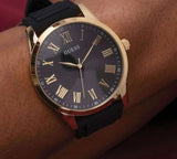 Guess Richmond Blue Dial Blue Mesh Bracelet Watch for Men - W1263G4 Buy Now By Guess