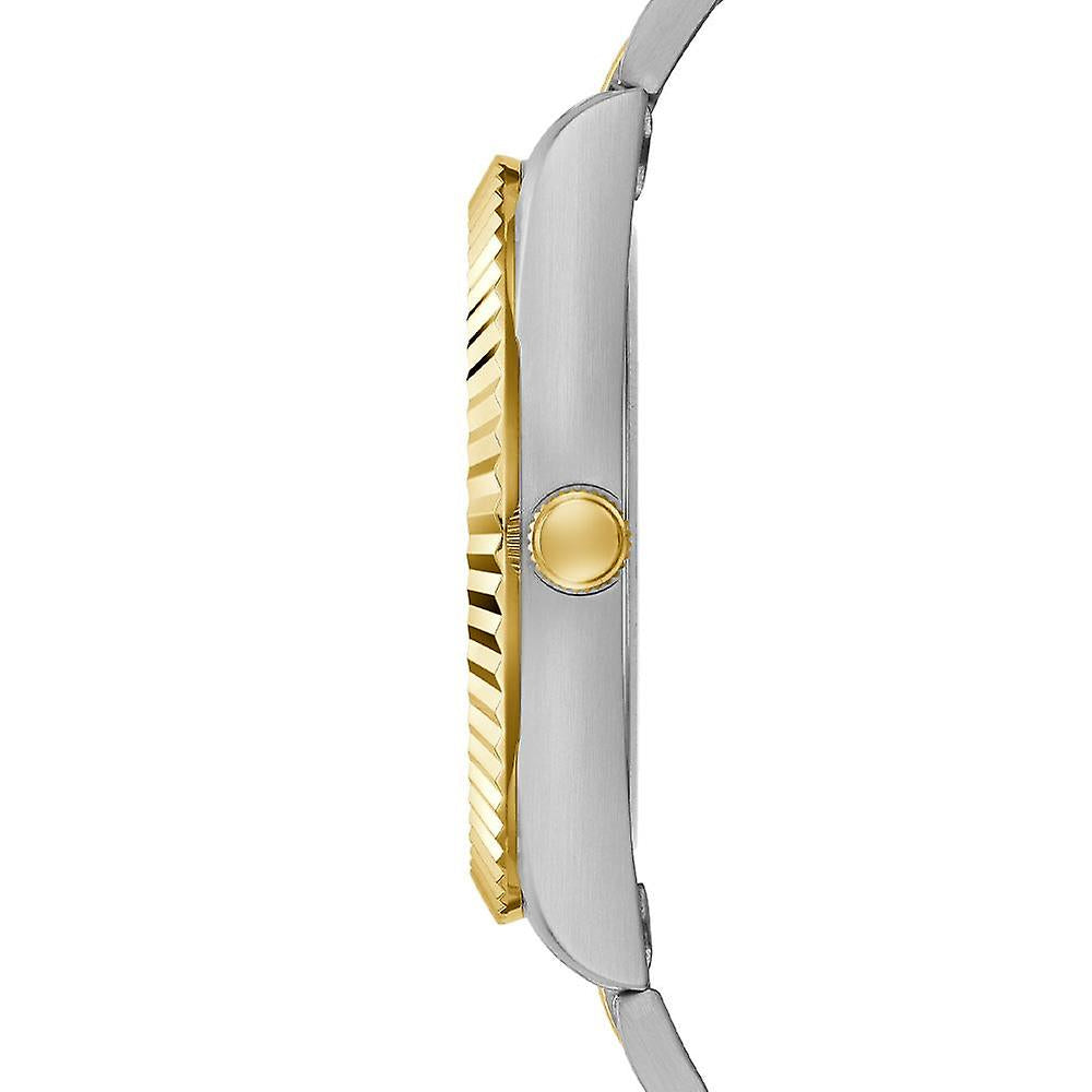 Guess Connoisseur Green Dial Two Tone Steel Strap Watch for Men - GW0265G8 Buy Now By Guess